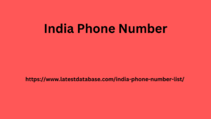 India Phone Number