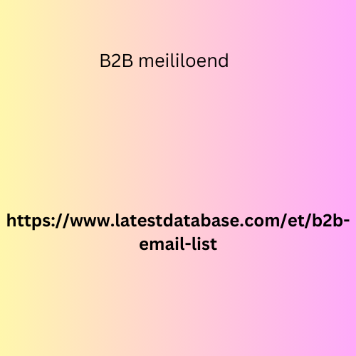 b2b meililoend