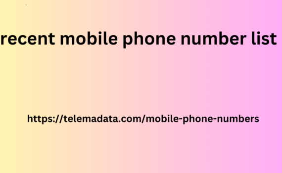 Recent Mobile Phone Number List