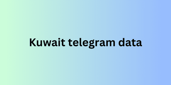 kuwait telegram data